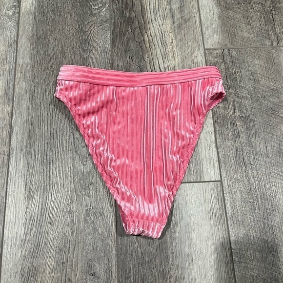 Dippin Daisys Pink High Cut Bikini Bottoms - Picture 7 of 11